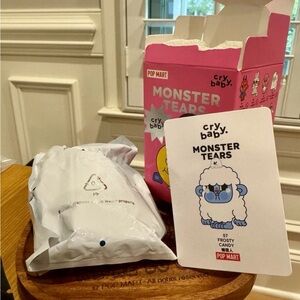 Pop Mart Cry Baby Monster Tears Toy - Confirmed Figure - Frost Candy